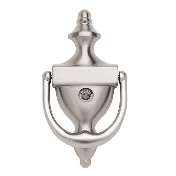 Baldwin - Estate Collection - General Hardware - 0103 Colonial Door Knocker w/ Observascope