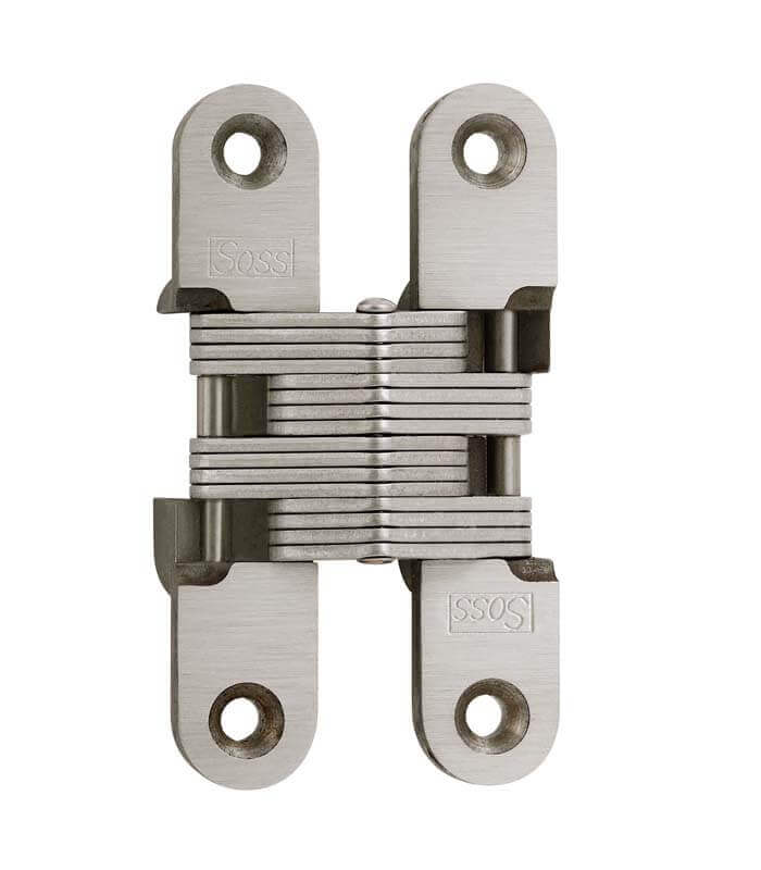 SOSS - Model #212SS Stainless Steel Invisible Hinge (Each)