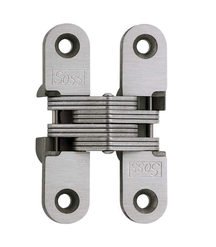 SOSS - Model #208SS Stainless Steel Invisible Hinge (Each)