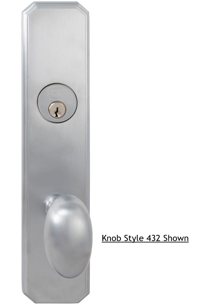 Omnia 11 Series Traditions (Knobs) Mortise & Deadbolt Lockset