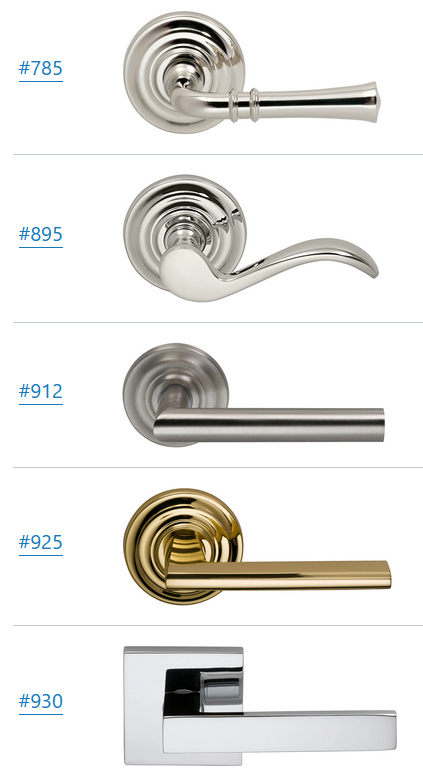 Omnia 12 Series Prodigy (Levers) Mortise & Deadbolt Lockset