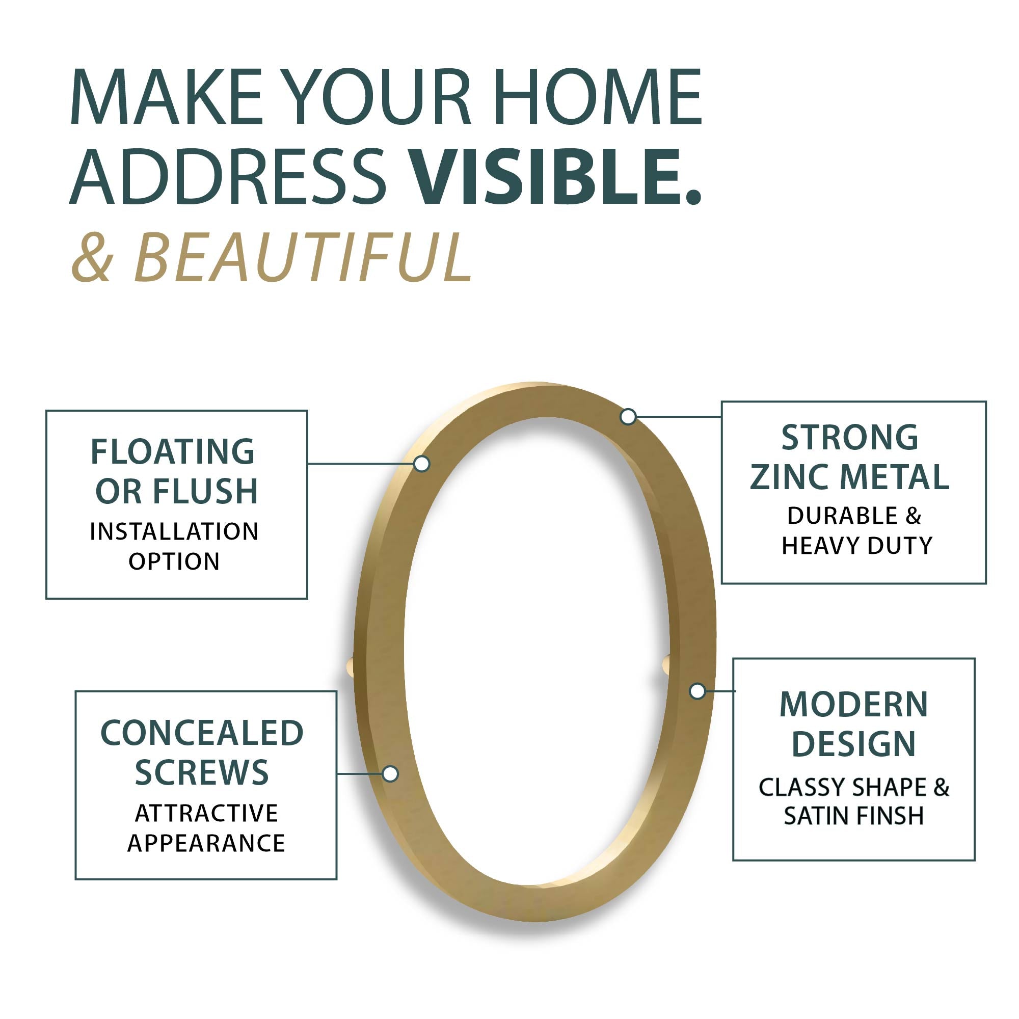 Mega Handles - Door Accessories - House Number