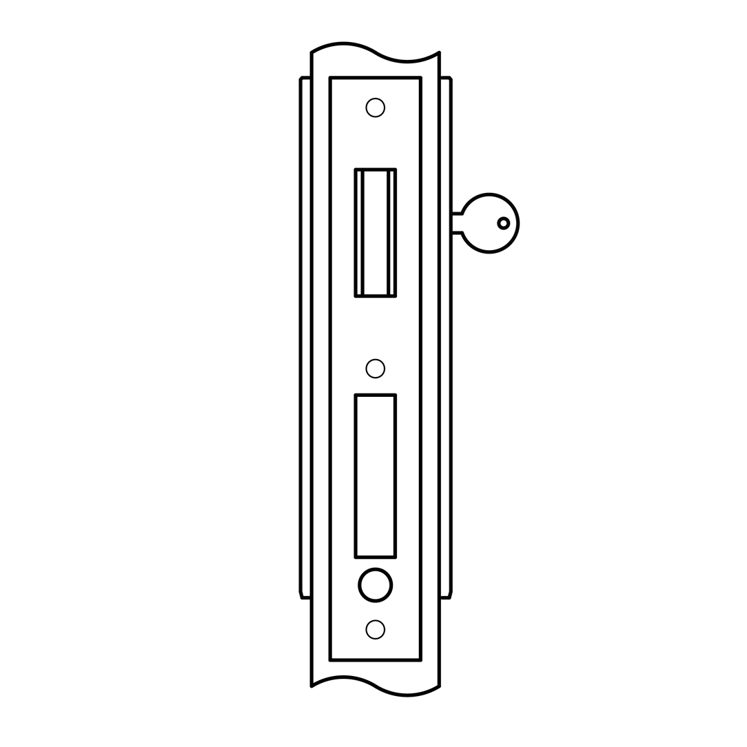 Accurate - Pocket Door Sets - Concealed Fastener (Single Cylinder)