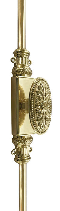 Omnia 2057 Solid Brass Cremone Bolts (DISCONTINUED)