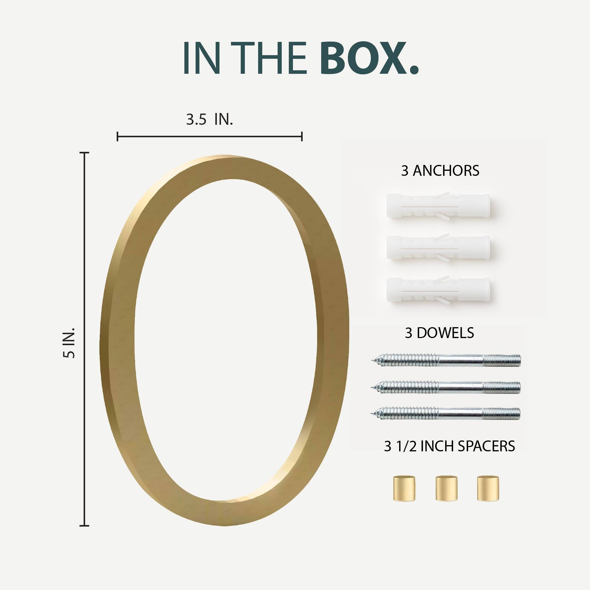 Mega Handles - Door Accessories - House Number