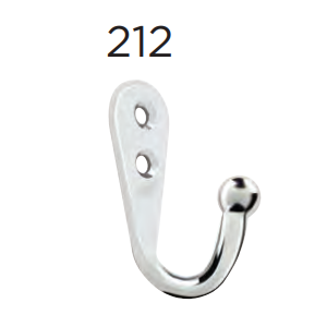 Omnia - 212 Decorative Single Hook