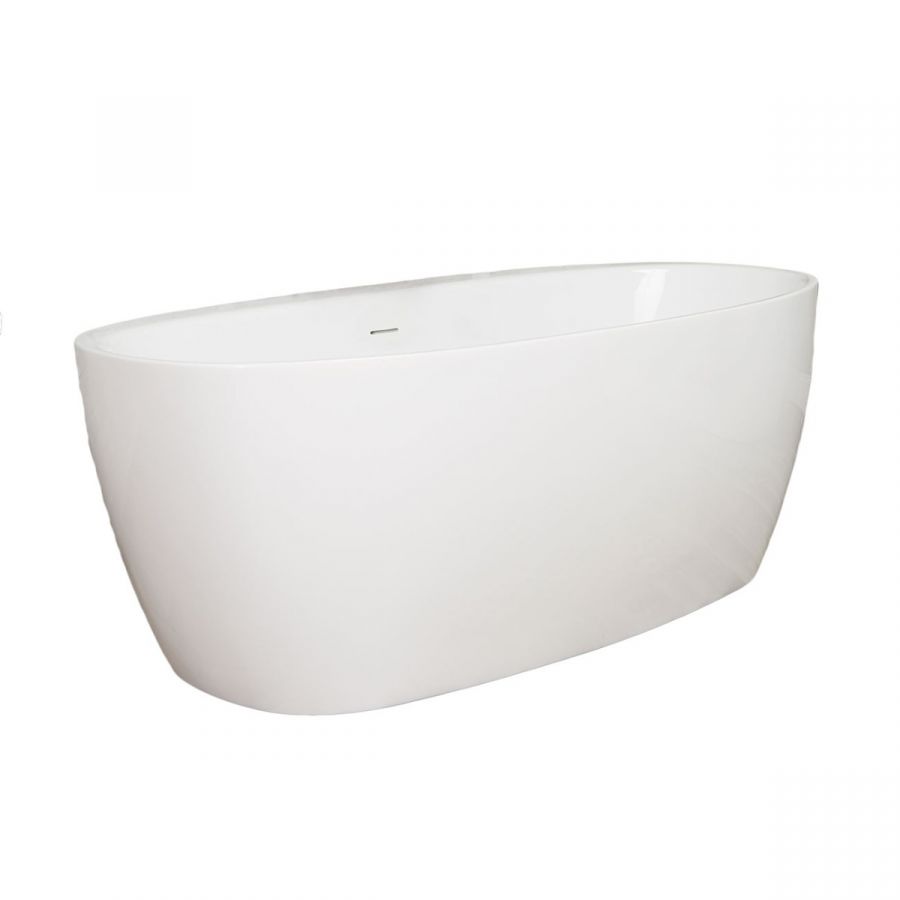 Maidstone - Deck Mount Tubs - Medway Acrylic Contemporary Double Ended Tub