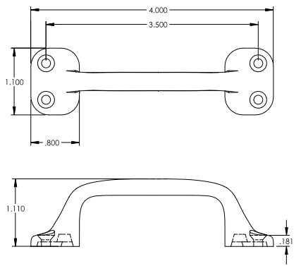 Emtek - Door Accessories - Window Utility Pull