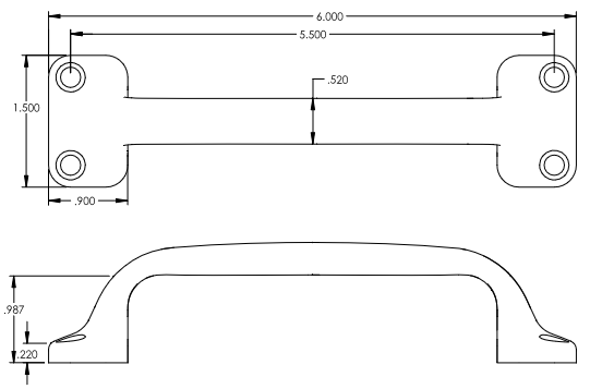 Emtek - Door Accessories - Window Utility Pull