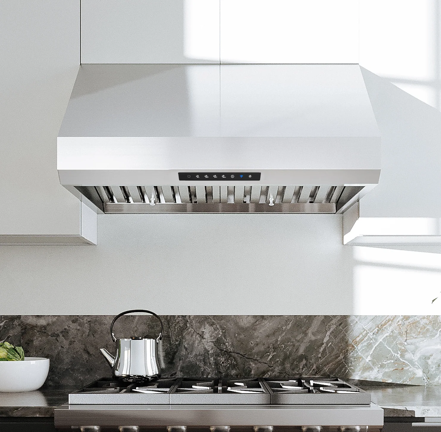 Hauslane - Under Cabinet/Wall-Mounted Range Hoods - PRO500 Ducted Range Hood