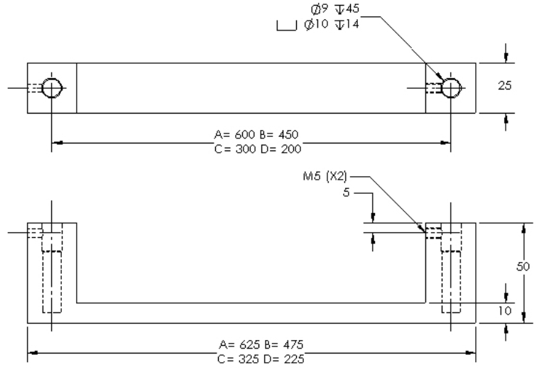 Linnea - Appliance Pulls - AP-2525 Appliance Pull