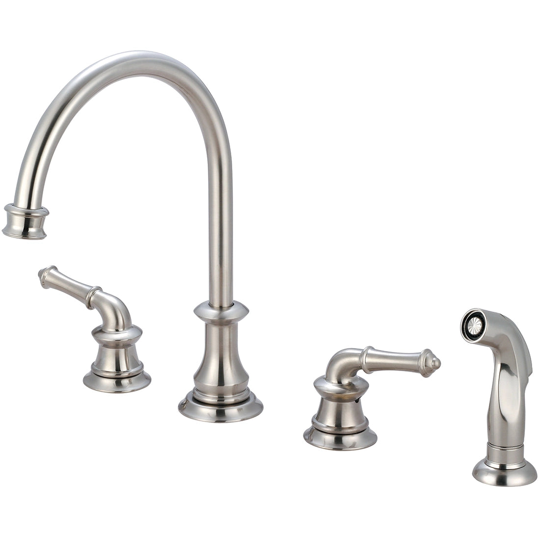 Pioneer Industries - Del Mar Collection - Two Handle Kitchen Faucet (2DM201)