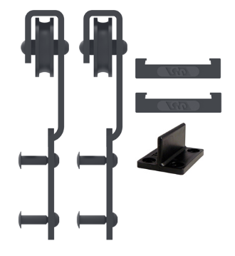 Cavity Sliders - CS Carriage Packs Max 400lbs (Barn Door) Track NOT included