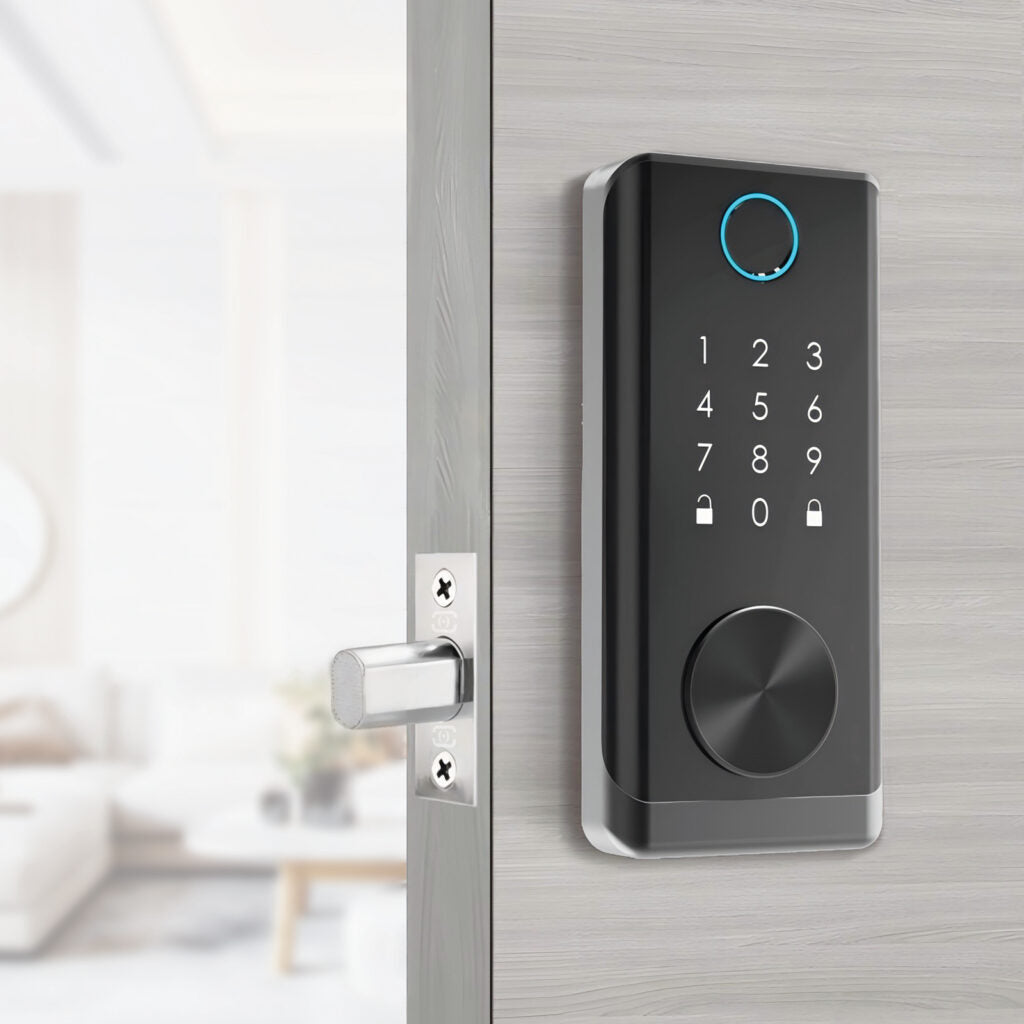 Omnia - Electronic Deadbolt - 3112 EOMNIA Digital Smart Keypad & Fingerprint