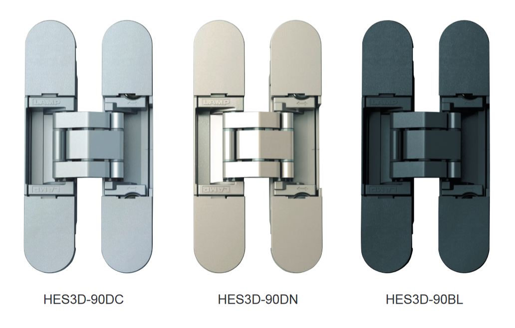 Sugatsune HES3D-90 3-Way Adjustable Concealed Hinge (Each)