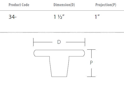 Schaub and Company - Ice Collection - Square Cabinet Knob