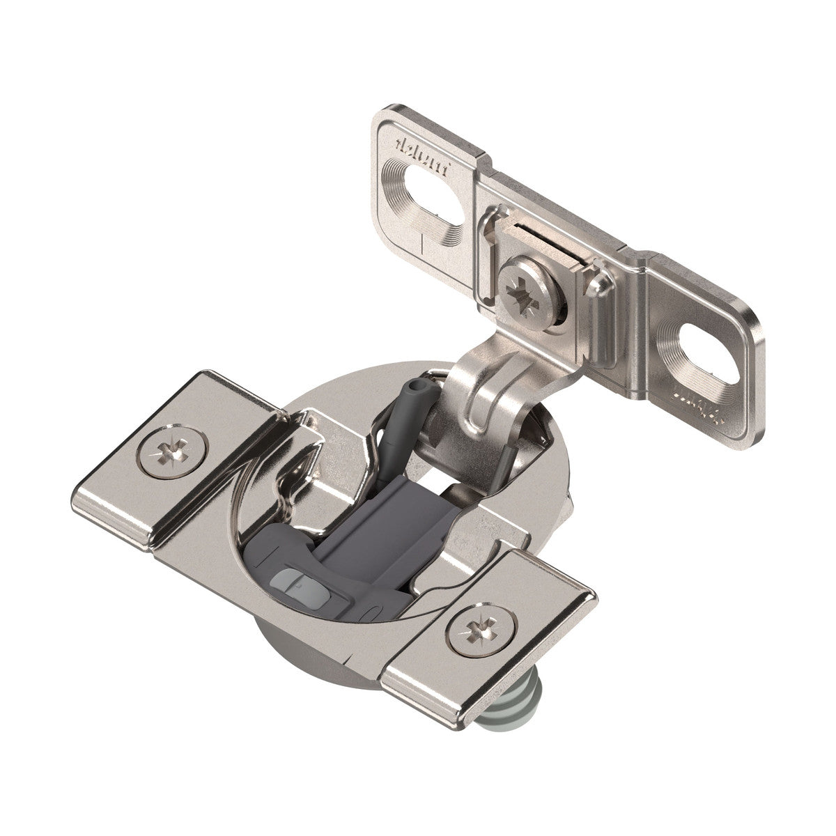 Blum 38B358BF22 Compact BLUMOTION 38B Hinge 107°, Soft-Close, 1-3/8 Overlay, w/Dowel