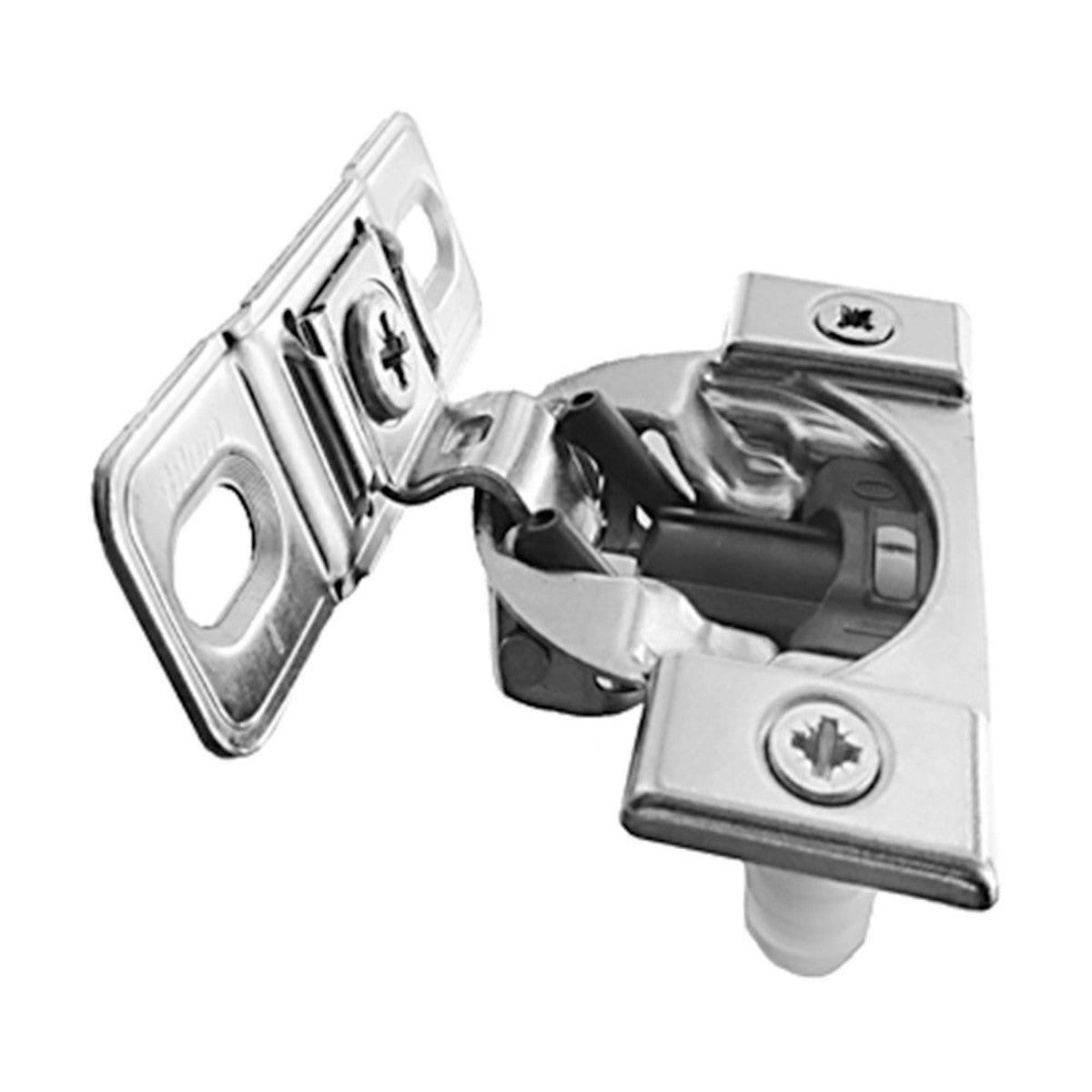 Blum 38B358BF22 Compact BLUMOTION 38B Hinge 107°, Soft-Close, 1-3/8 Overlay, w/Dowel