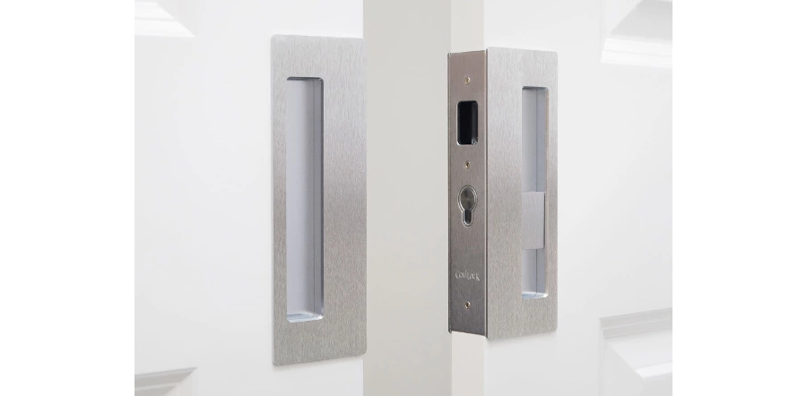 Cavity Sliders - CaviLock CL400 - Magnetic Bi-Parting Pocket Door Pull Handle