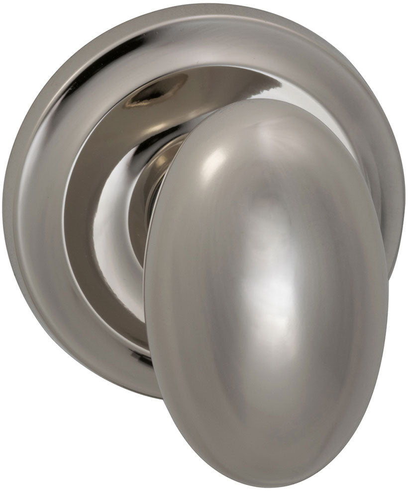 Omnia Style #432 Traditions Solid Brass Knob (with 671 Rose)