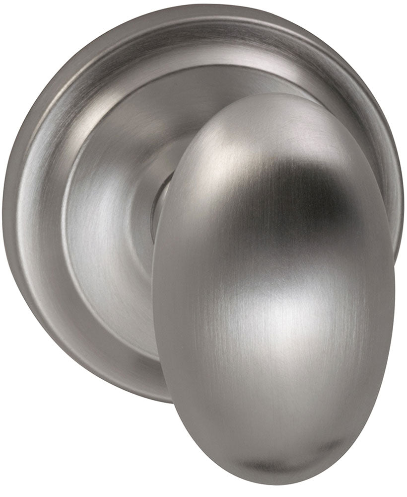 Omnia Style #432 Traditions Solid Brass Knob (with 671 Rose)