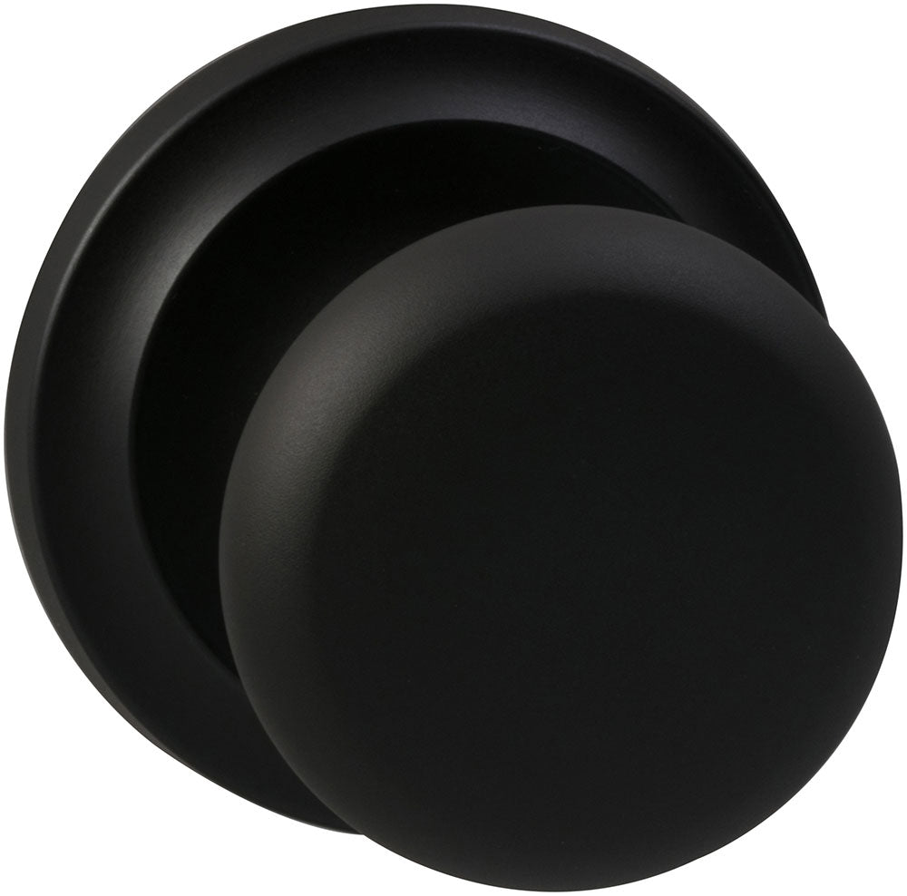 Omnia Style #442 Traditions Solid Brass Knob (with 671 Rose)