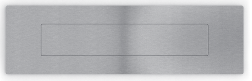 Sugatsune DSI-4503 Stainless Recessed Sliding Door Pull with Flush Cover