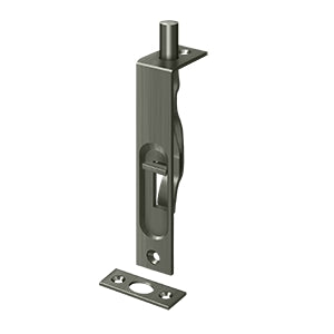 Deltana - Flush Bolts - 4" Heavy Duty Square Edge Flush Bolt