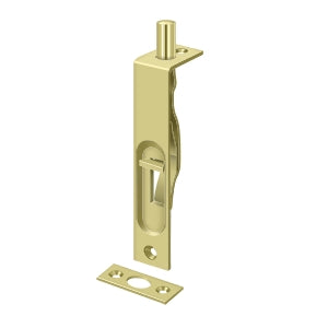 Deltana - Flush Bolts - 4" Heavy Duty Square Edge Flush Bolt