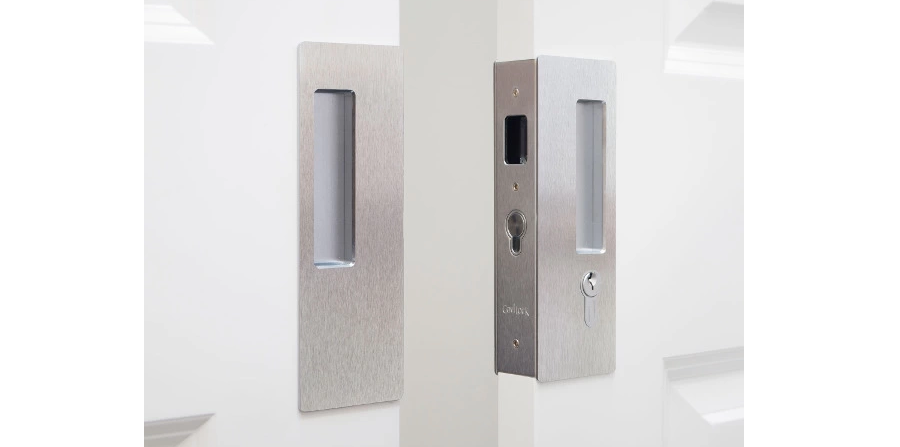 Cavity Sliders - CaviLock CL400 - Magnetic Bi-Parting Pocket Door Pull Handle