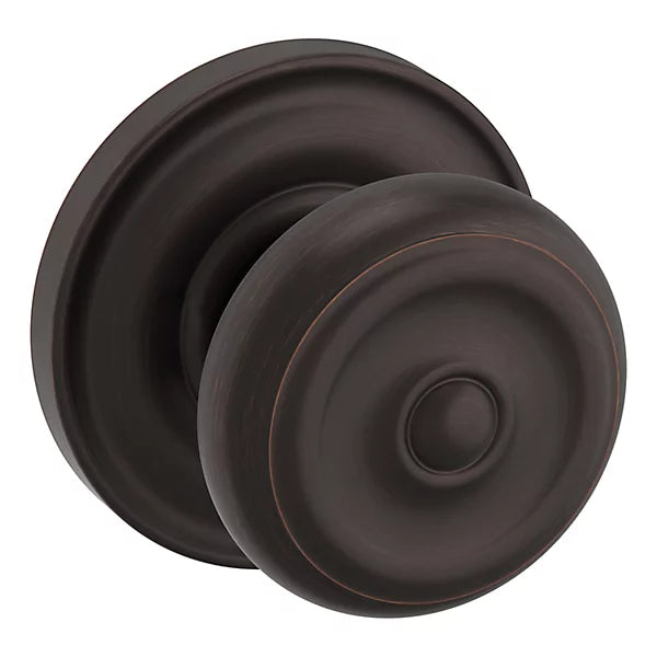 Baldwin - Estate Collection - Knobs & Levers - 5020 Door Knob w/ 5048 Rose (Pre-Configured)