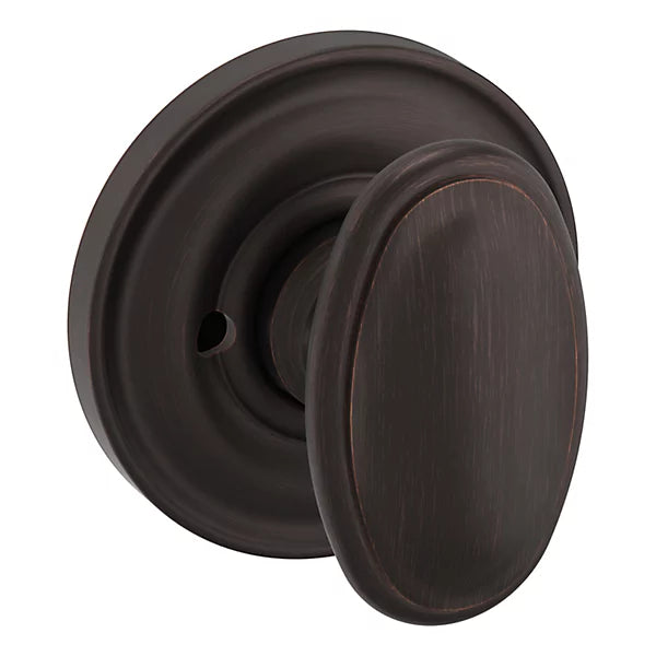 Baldwin - Estate Collection - Knobs & Levers - 5057 Door Knob w/ 5046 Rose (Pre-Configured)