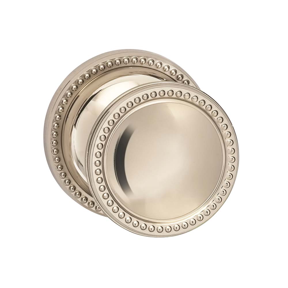 Omnia Style #508 ARC Solid Brass Knob (with 618 Rose)