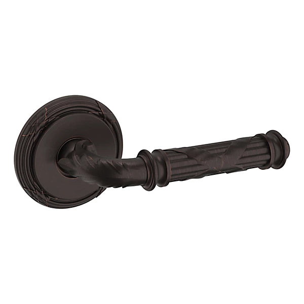 Baldwin - Estate Collection - Knobs & Levers - 5122 Edinburgh Door Lever w/ 5021 Rose (Pre-Configured)