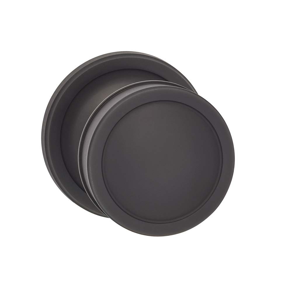 Omnia Style #513 ARC Solid Brass Knob (with 643 Rose)