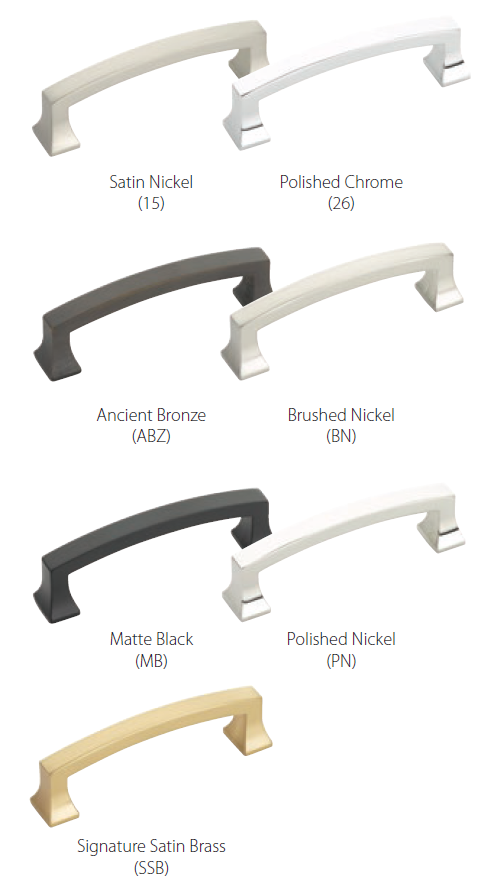 Schaub and Company - Menlo Park Collection - Arched Cabinet/Appliance Pulls
