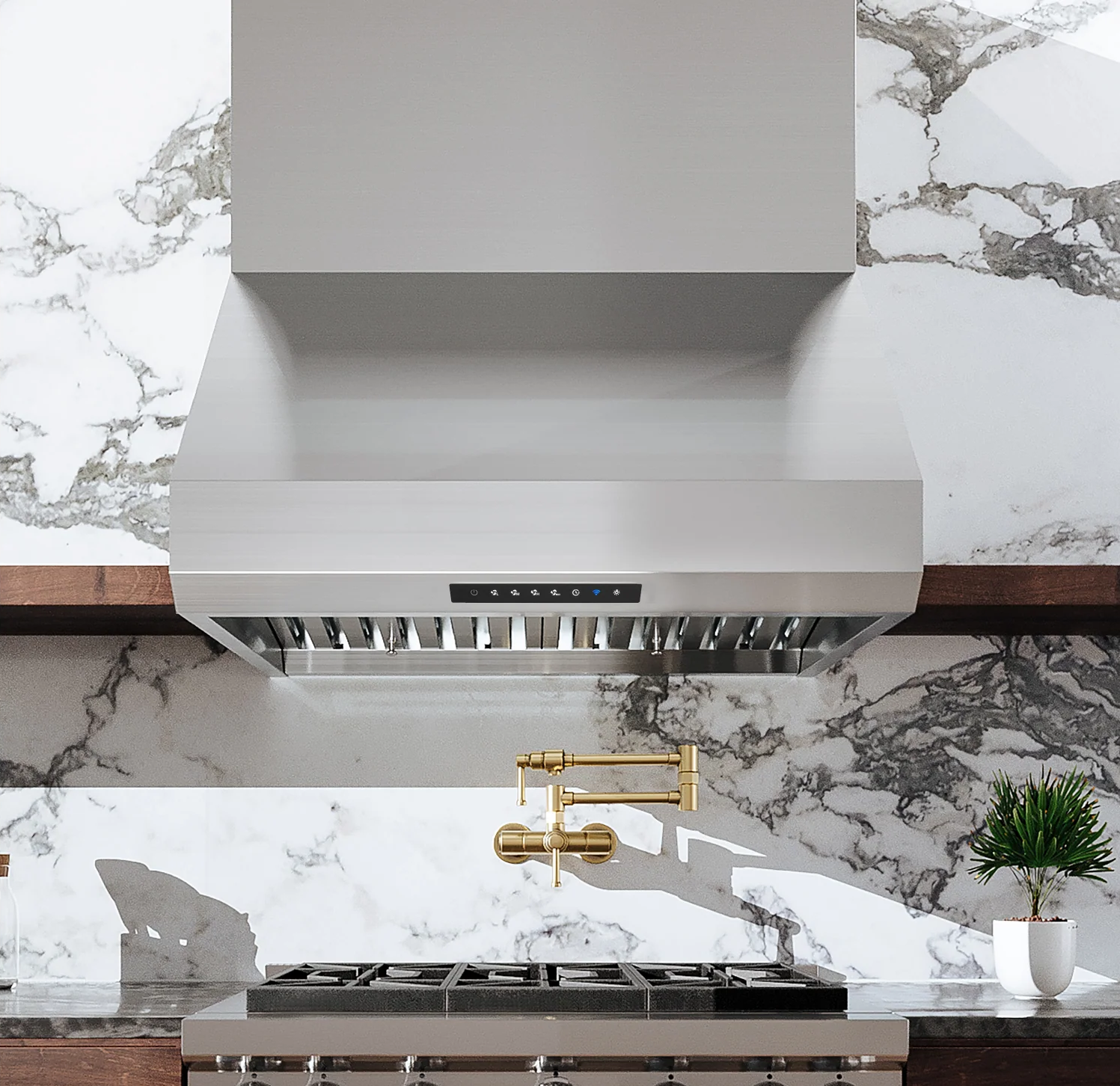 Hauslane - Under Cabinet/Wall-Mounted Range Hoods - PRO500 Ducted Range Hood