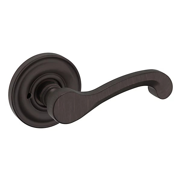 Baldwin - Estate Collection - Knobs & Levers - 5445V Classic Door Lever w/ 5048 Rose (Pre-Configured)