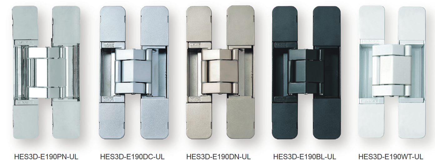 Sugatsune HES3D-E190 3-Way Adjustable Concealed Hinge (Each)