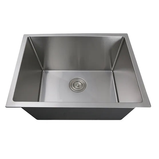 Nantucket Sink Pro Series SR2318-12-16 , Pro Series Rectangle Single Bowl Undermount Small Radius Corners Stainless Steel Kitchen Sink