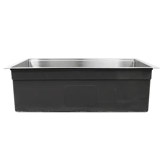 Nantucket Sink Prep Station SR-PS-3220-16 , 32 Inch Professional Prep Station Small Radius Undermount Stainless Kitchen Sink with Accessories