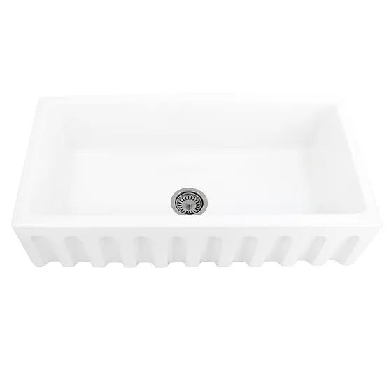 Nantucket Sink Orleans Collection Orleans-36 Reversible Plain or Fluted