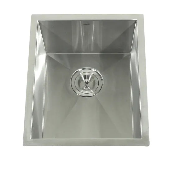 Nantucket Sink Pro Series ZR1815 , 15 Inch Pro Series Rectangle Undermount Zero Radius Stainless Steel Bar/Prep Sink