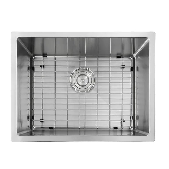 Nantucket Sink Pro Series SR2318-12-16 , Pro Series Rectangle Single Bowl Undermount Small Radius Corners Stainless Steel Kitchen Sink