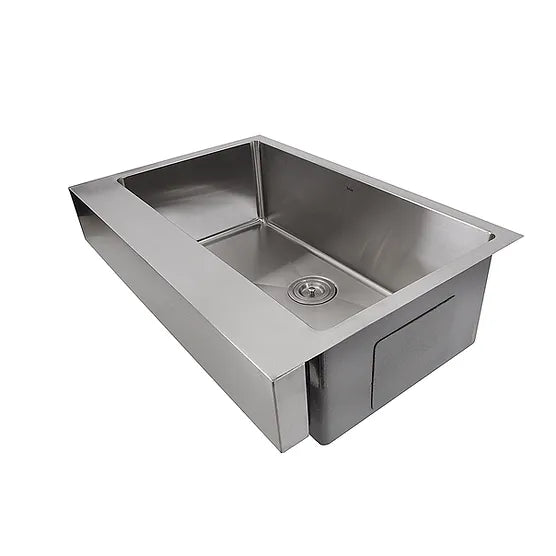 Nantucket Sink Pro Series EZApron33-5.5 , 33 Inch Patented Design Pro Series Single Bowl Undermount Stainless Steel Kitchen Sink