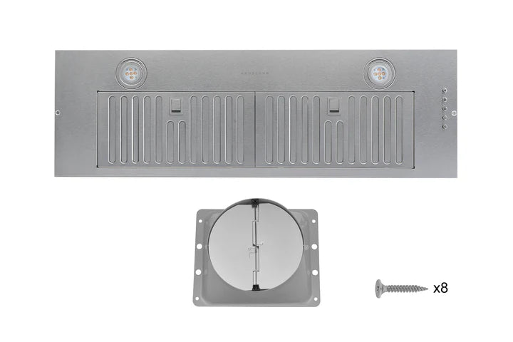 Hauslane - Built-In Range Hoods - IN-R100 Convertible Range Hood