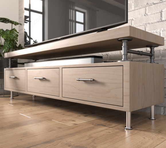 Round Ajustable Furniture Leg in 4 sizes