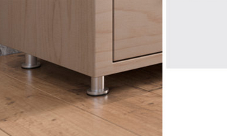 Round Ajustable Furniture Leg in 4 sizes
