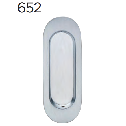 Omnia - 652 Modern Oval Flush Cup