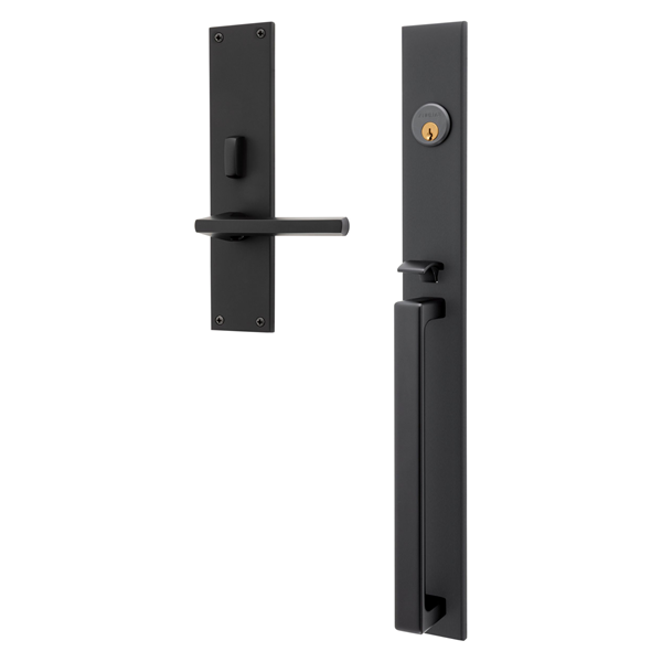 Baldwin - Estate Collection - Mortise Entry Handlesets - Minneapolis 20" 6977 Mortise Handleset (Trim ONLY)